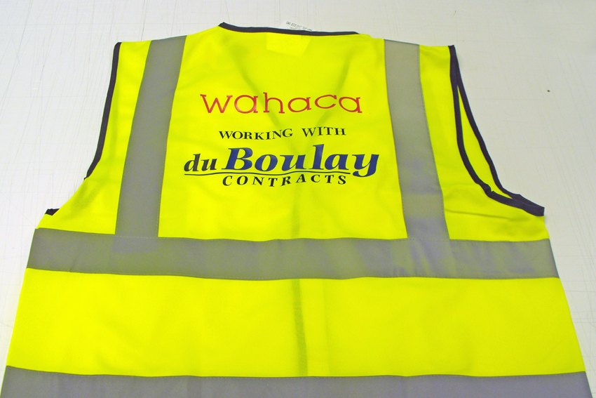 du boulay hi vis Wahaca